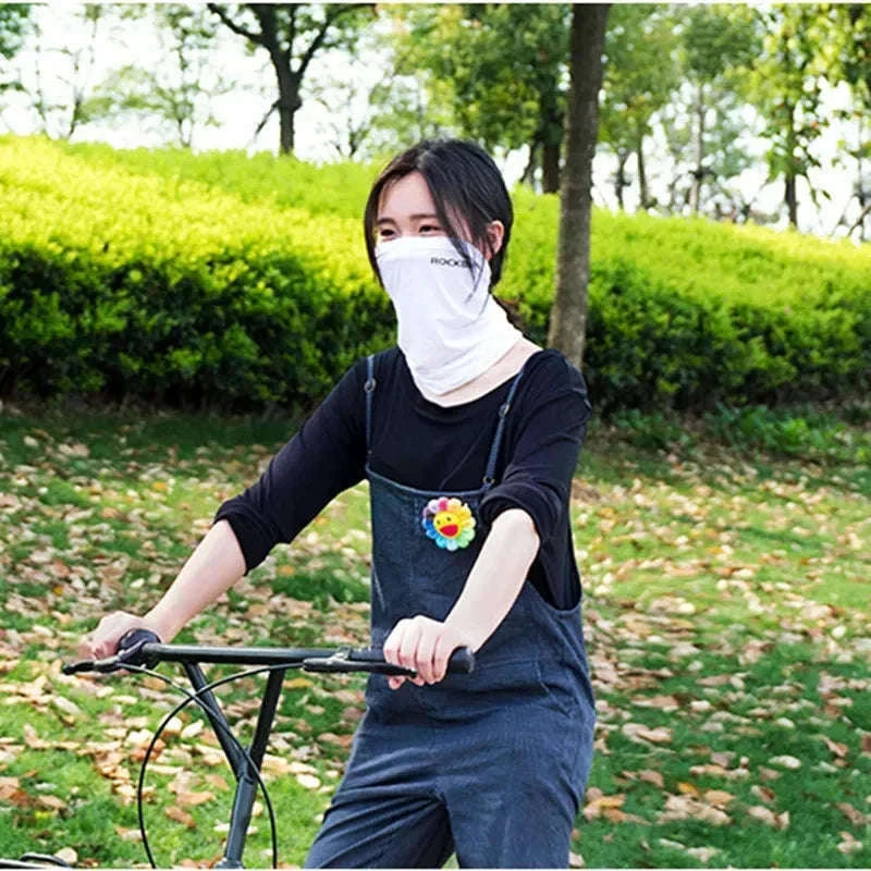 Cycling Face Mask Scarf with UV Protection Breathable Bandana-WB-001B