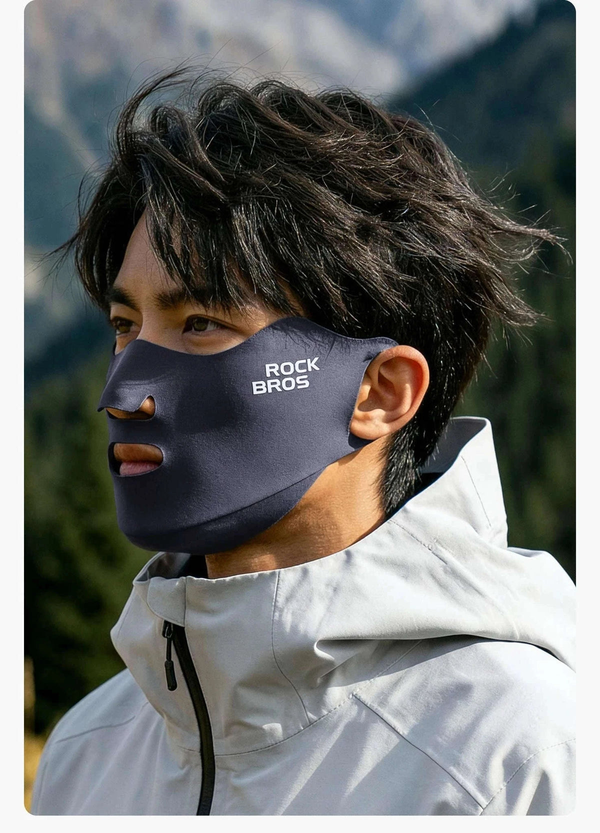 Cycling Face Mask with Fleece Inner Layer-1PCS KZ019-1