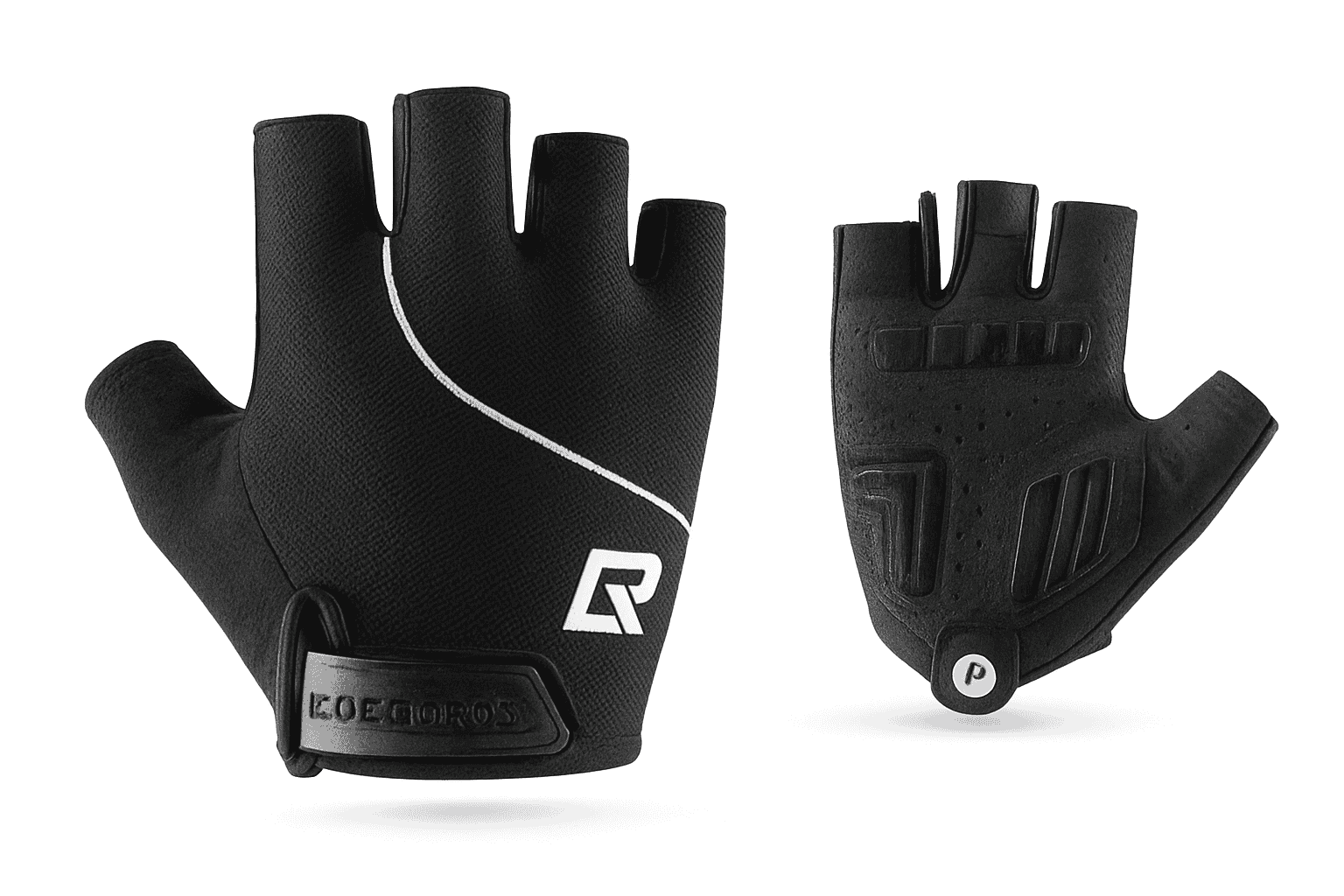 Cycling Gloves Shockproof Foam Padded Half Finger Anti-Slip Grip-S107 / S