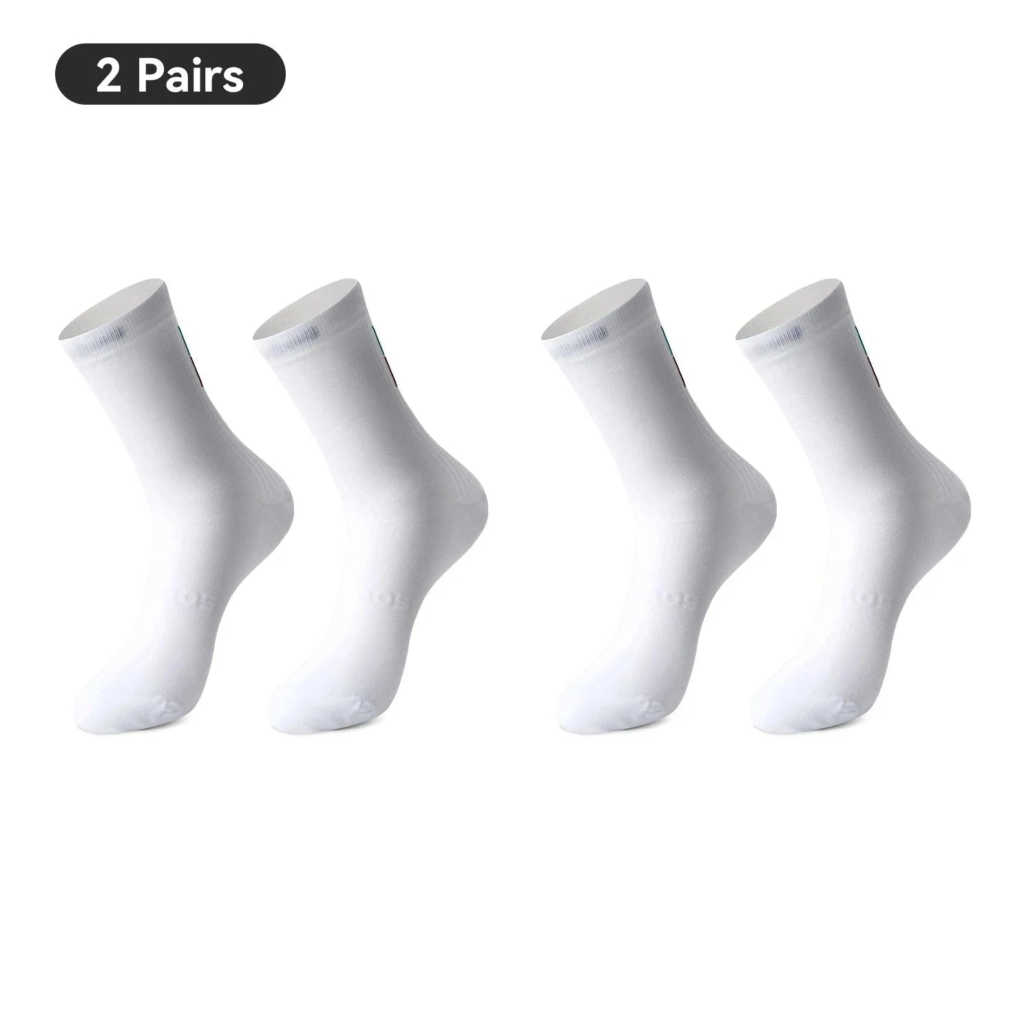 Cycling Socks Knee-High Breathable Stretch Sport Socks-2pairs 490068 / S(EUR 35-38)