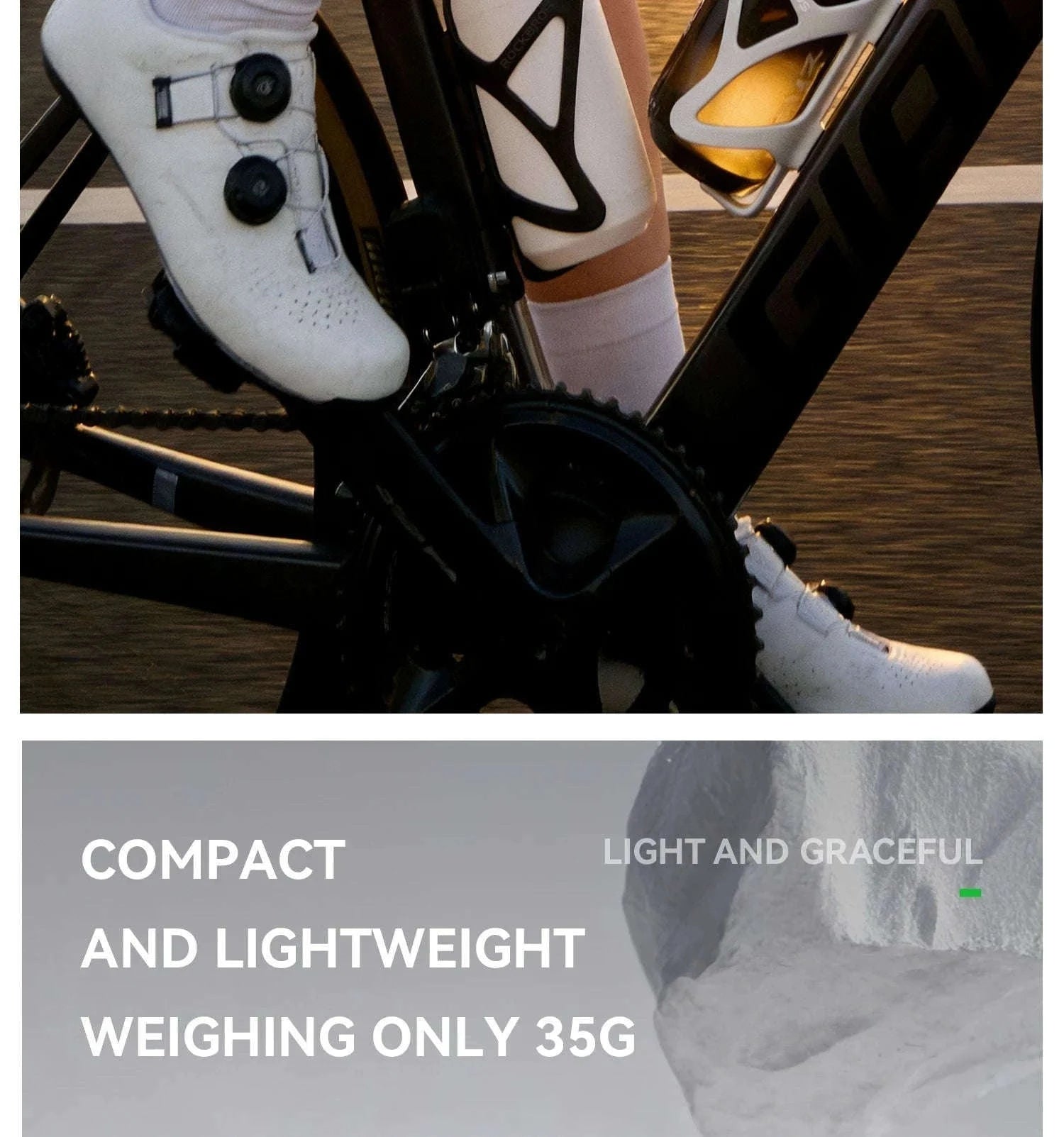 Cycling Water Bottle 0.6L with Bike Cage for Easy Hydration-310050-C