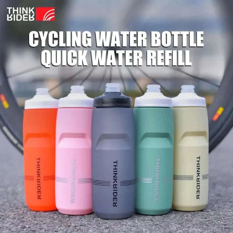 Cycling Water Bottle Leakproof Lightweight for Smooth Hydration-Atrovirens 620ml
