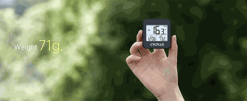 CYCPLUS GPS Bike Computer Wireless Stopwatch IPX6 Waterproof-G1 Z1