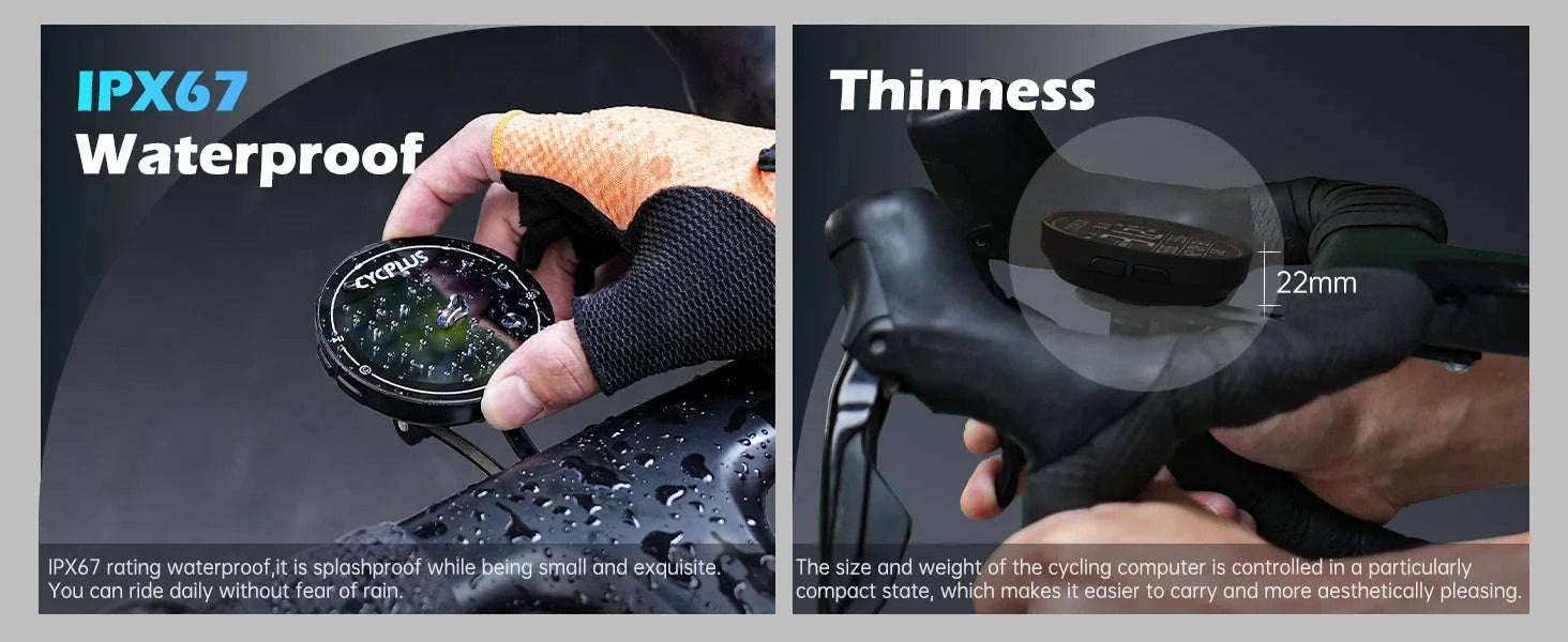 CYCPLUS M2 Wireless GPS Bicycle Computer-CYCPLUS M2