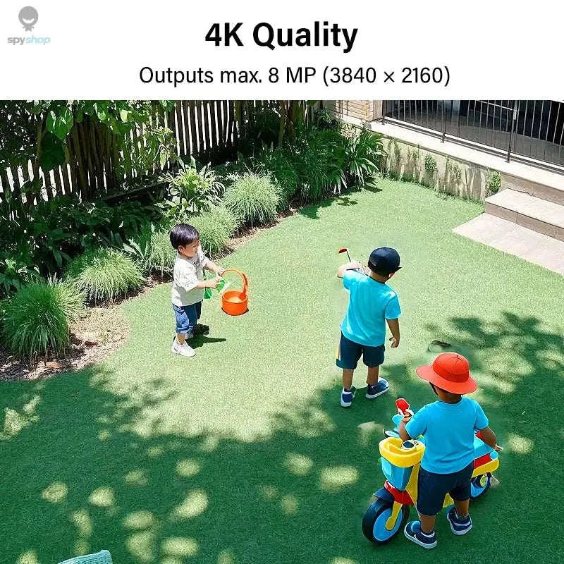 Dahua 4K Full-Color Security Camera – Ultra‑Clear Night Vision & AI Detection-4MP White / 2.8mm