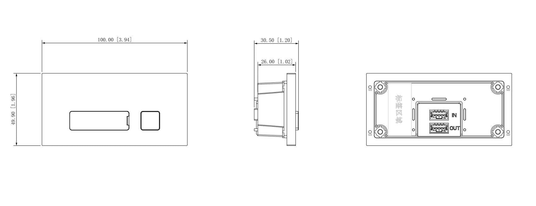 Dahua IP65 Weatherproof Button Module-Poland