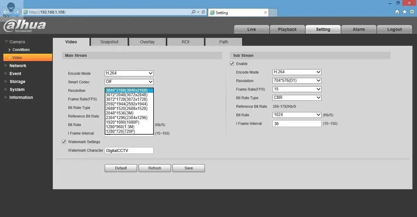 Dahua IPC-HFW2841S-S 8MP Bullet IP Camera – 4K Clarity, AI Detection, Night Vision-3.6mm / CHINA