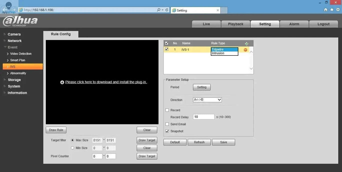 Dahua IPC-HFW2841S-S 8MP Bullet IP Camera – 4K Clarity, AI Detection, Night Vision-3.6mm / CHINA