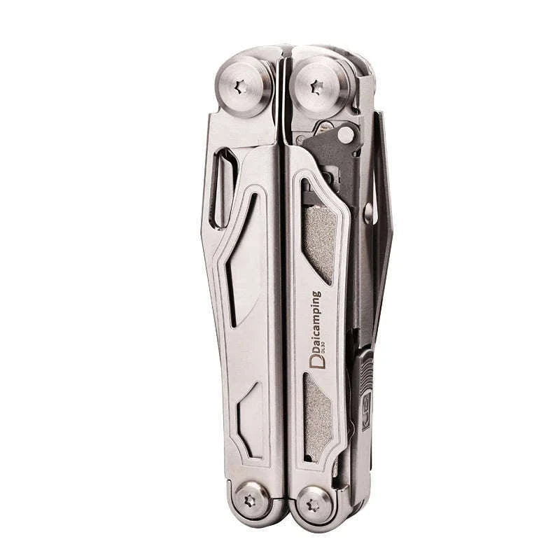 Daicamping DL30 21-in-1 Multitool for Camping and Repairs-DL30 full set silver / spain