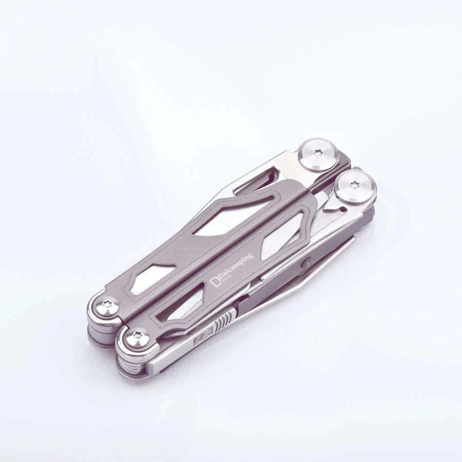 Daicamping DL30 21-in-1 Multitool for Camping and Repairs-DL30 full set silver / spain