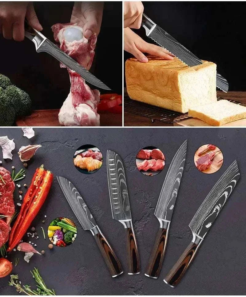 Damascus Kitchen Knife for Precise, Comfortable Daily Prep-5inch santoku knife