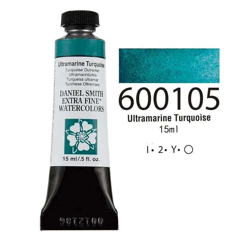 Daniel Smith Series 1 Natural Mineral Extra Fine Watercolor Paint 15ml-Phthalo Green