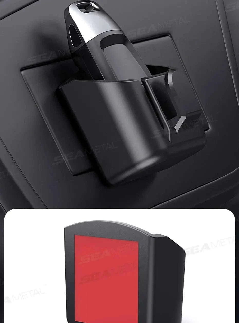 Dashboard Car Key Storage Box with Hanging Hook-1pc
