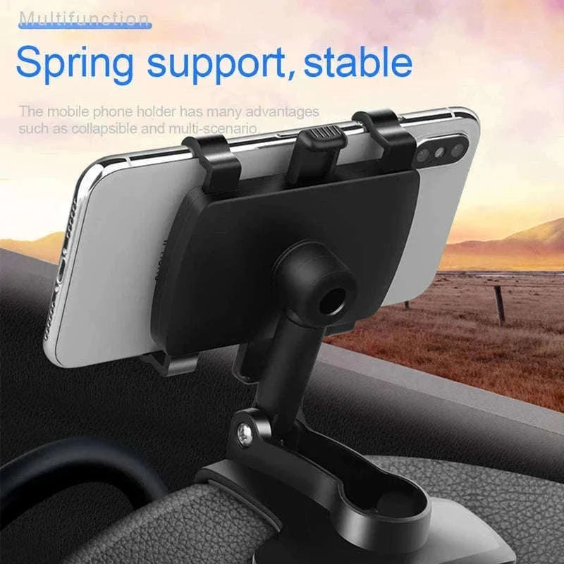 Dashboard Car Phone Holder for 3-7 Inch Phones-1pc