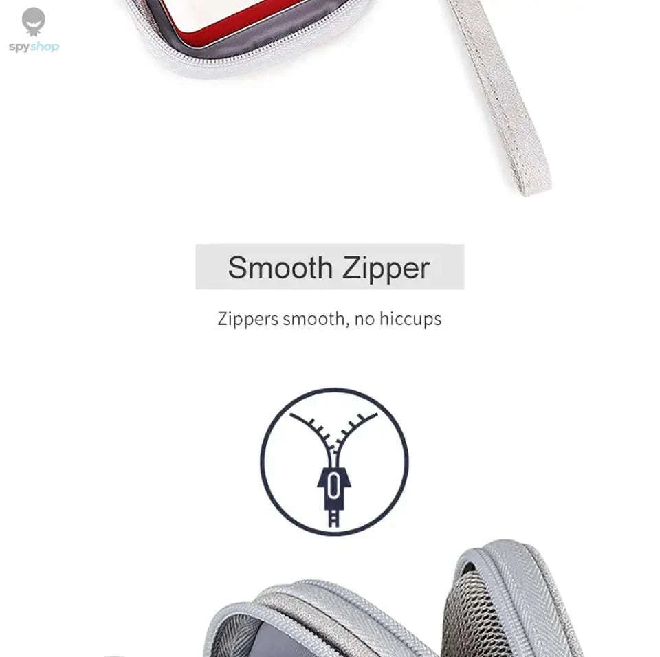 Data Cable Storage Bag – Waterproof Travel Organizer for Cords and Accessories-Single Layer 1