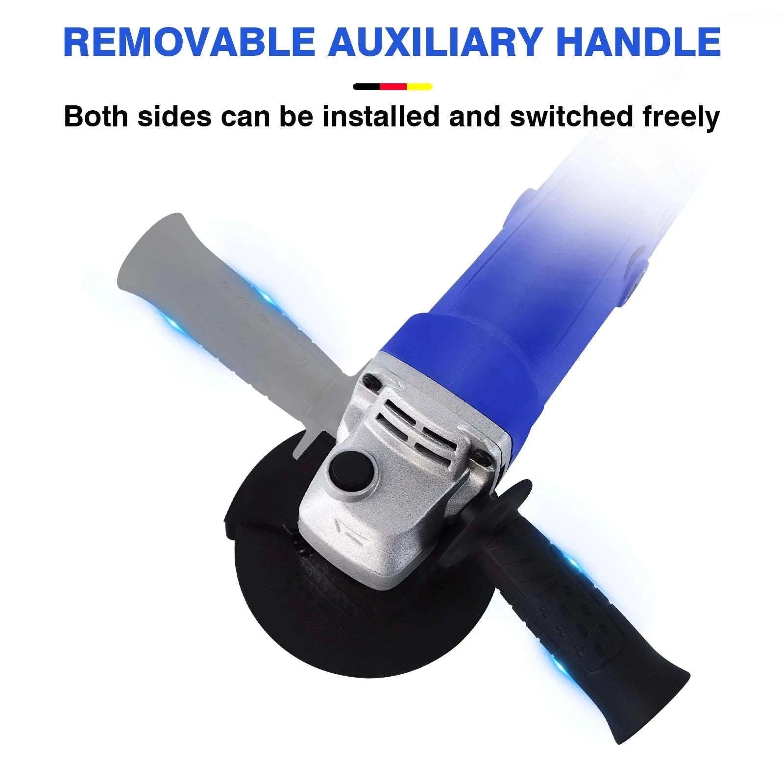 DayPlus 2000W 115mm Electric Angle Grinder-UNITED KINGDOM