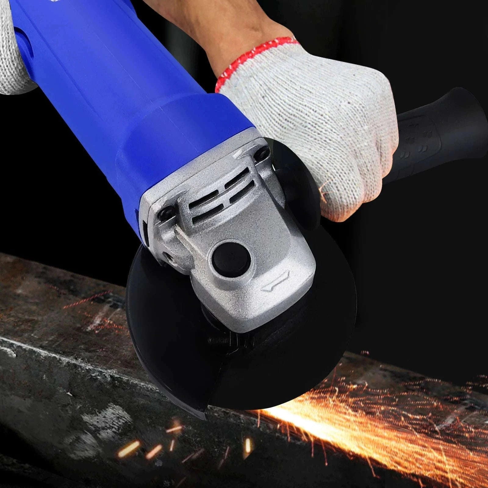 DayPlus 2000W 115mm Electric Angle Grinder-UNITED KINGDOM