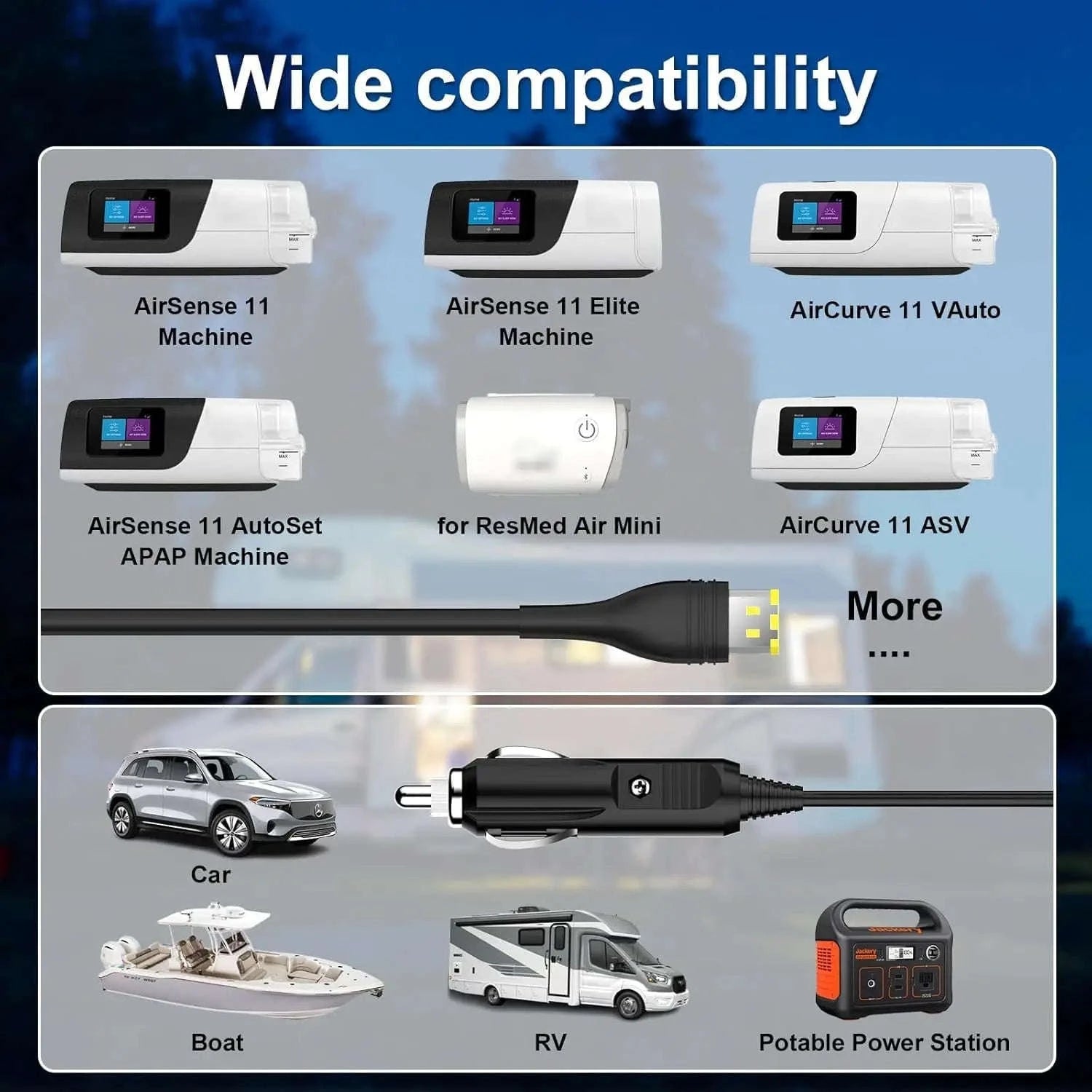 DC Converter Car Charger for 10 and 11 Series-A11 Charger US plug / China Mainland