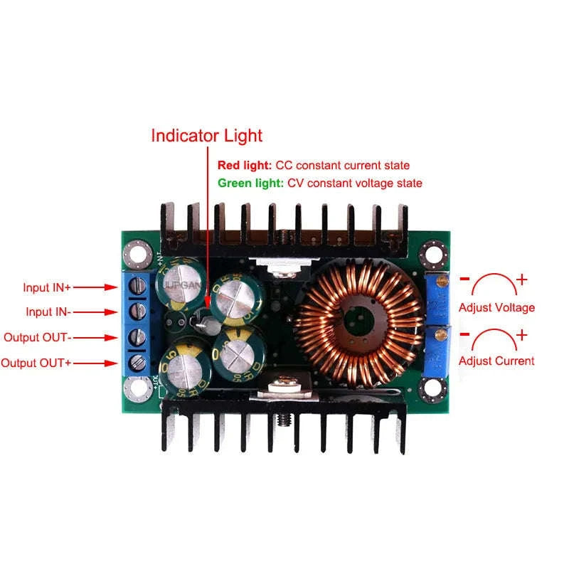 DC‑DC Buck Converter Step‑Down Power Supply Module-3A