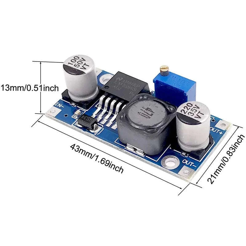 DC‑DC Buck Converter Step‑Down Power Supply Module-3A