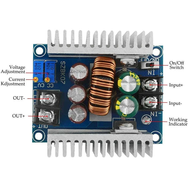 DC‑DC Buck Converter Step‑Down Power Supply Module-3A