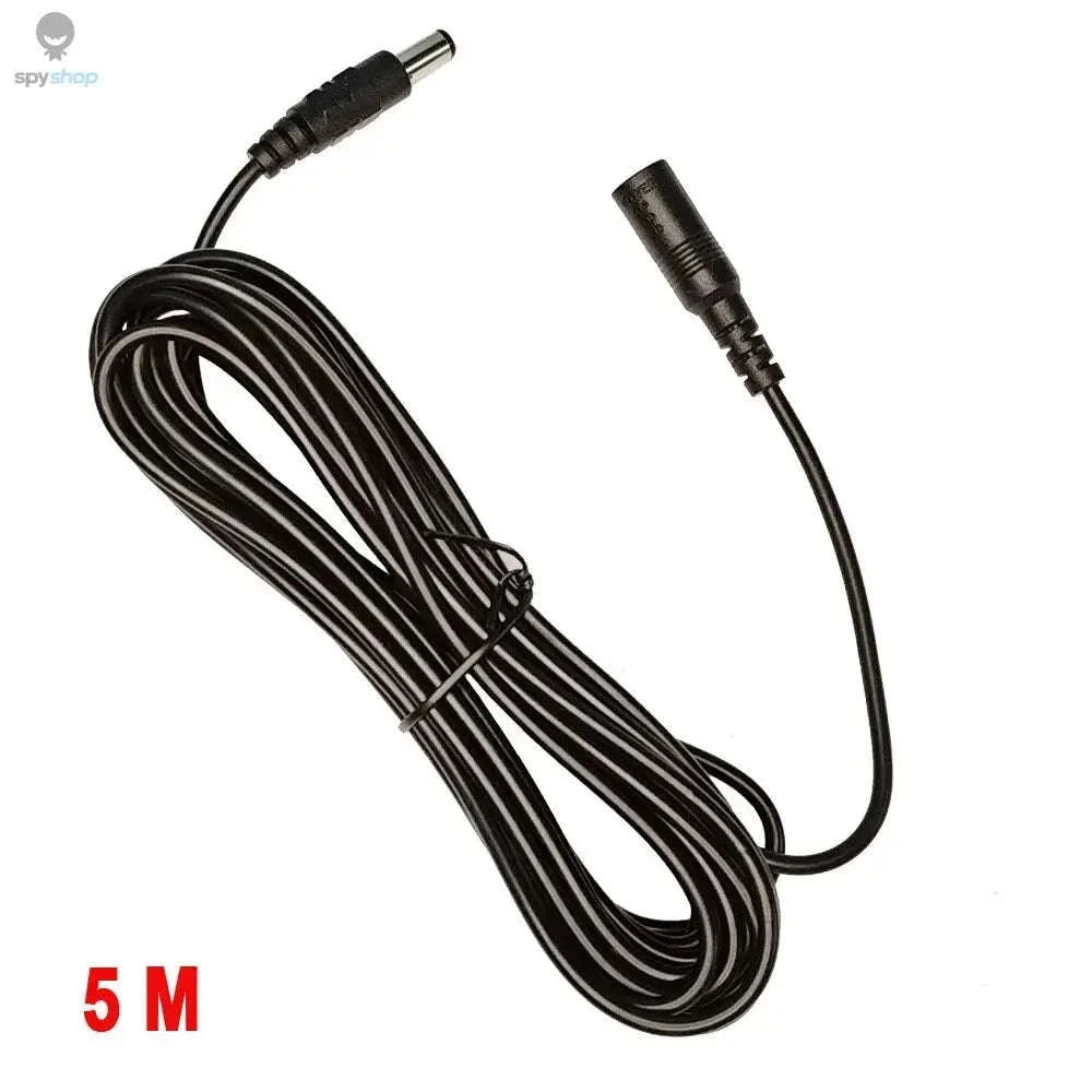 DC Power Extension Cable – 5M/10M Reach for Reliable 12V Power-10m