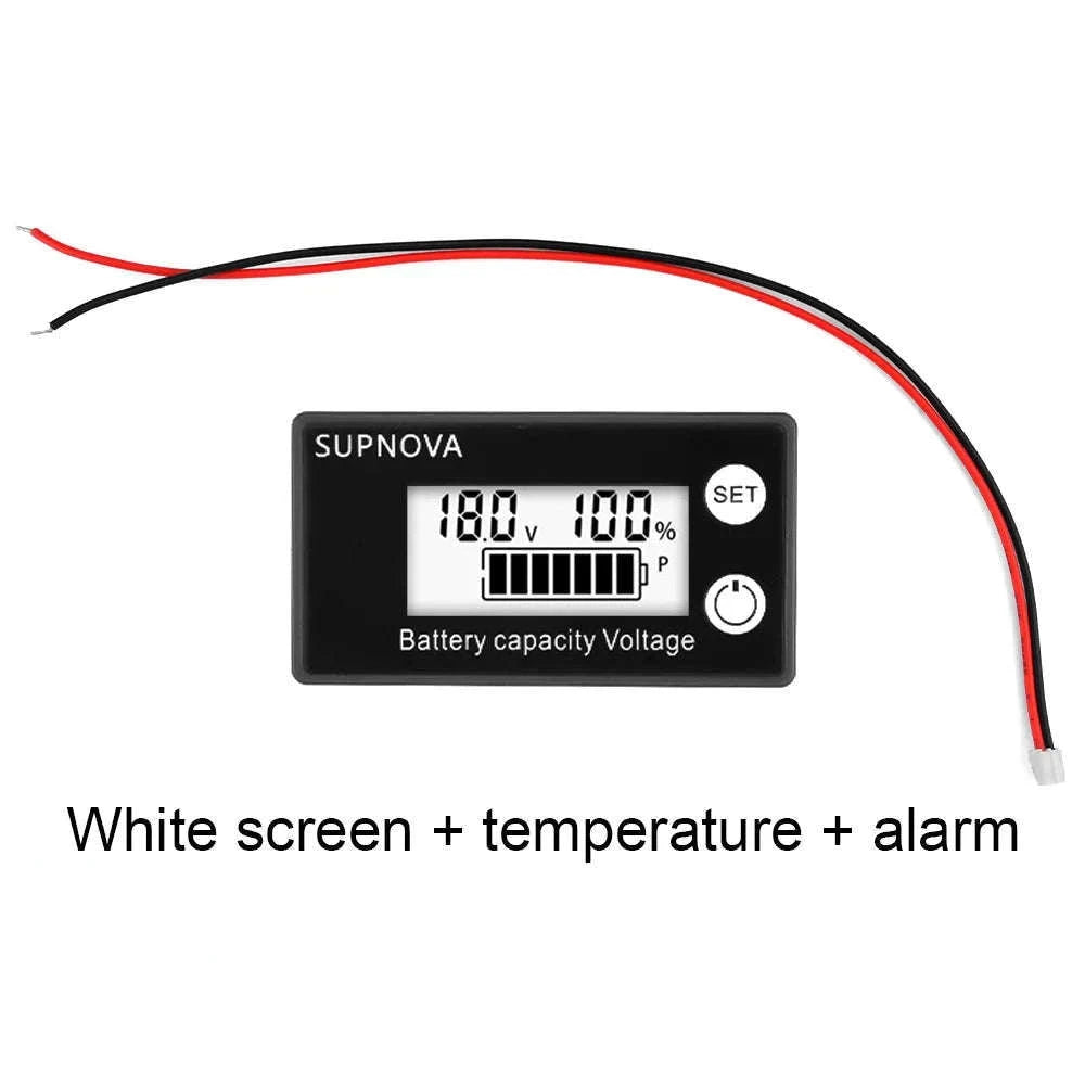 DC8-100V Battery Capacity Indicator for Cars and Bikes-Optiona B