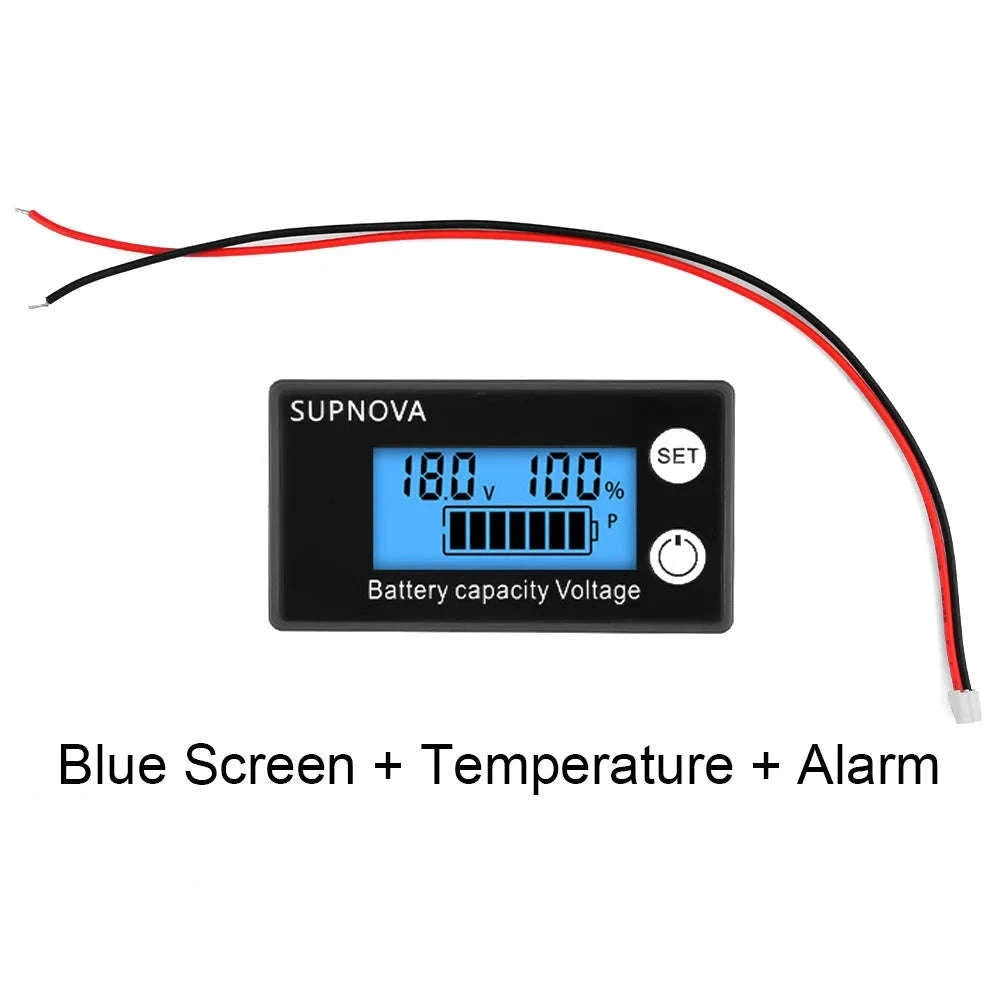 DC8-100V Battery Capacity Indicator for Cars and Bikes-Optiona B