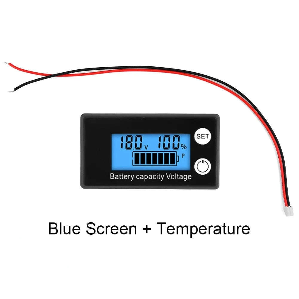 DC8-100V Battery Capacity Indicator for Cars and Bikes-Optiona B