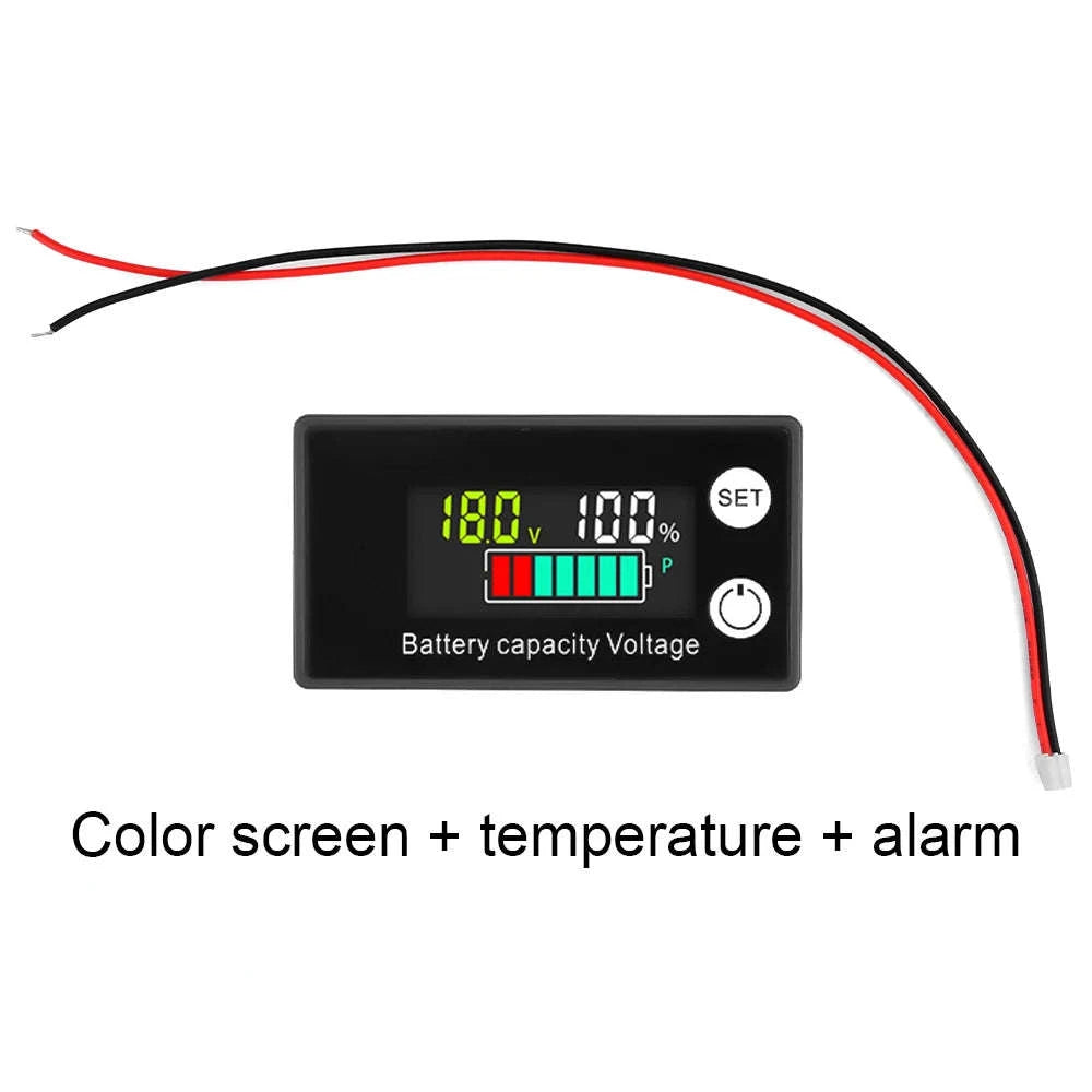 DC8-100V Battery Capacity Indicator for Cars & Bikes-Optiona B