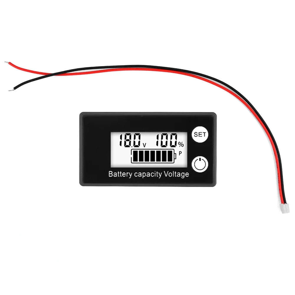 DC8-100V Battery Capacity Indicator for Cars & Bikes-Optiona B