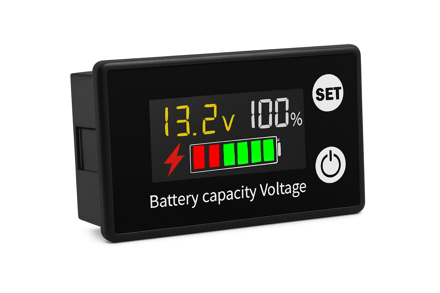 DC8-100V Batteriekapazitätsanzeige für Autos und Motorräder