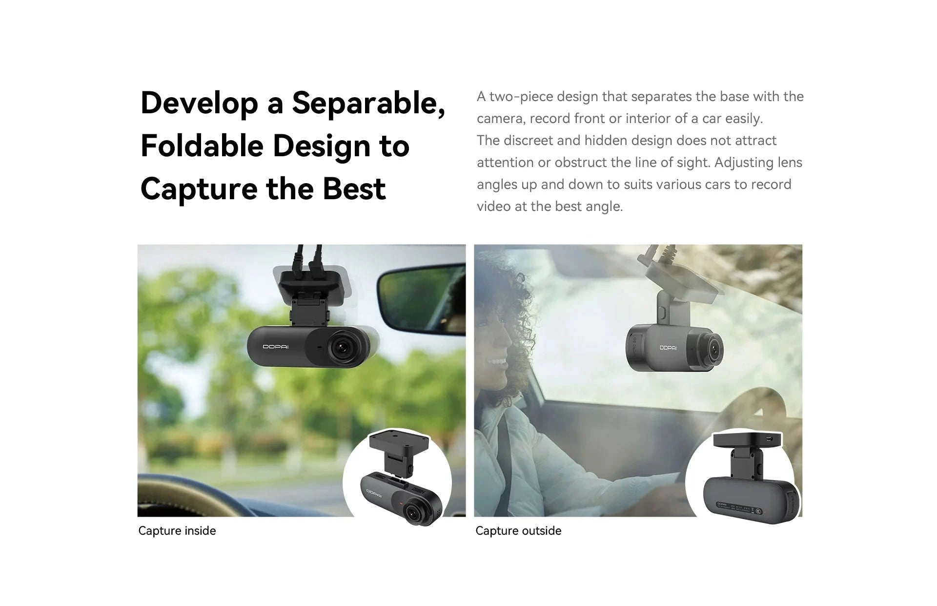 DDPAI Mola N3 Pro Dash Camera 2.5K Car DVR-N3 Pro GPS