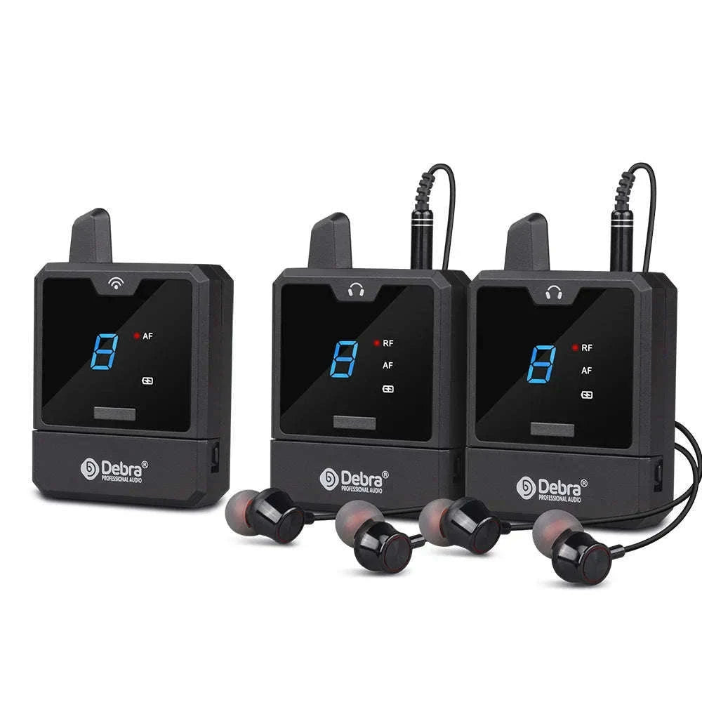 Debra Audio Er-Mini Wireless In-Ear Monitor System-With 6 Receiver