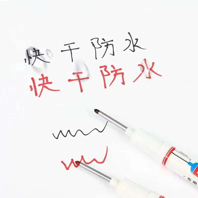 Deep Hole Marker Pen Set – 20mm Tip-4Pcs white