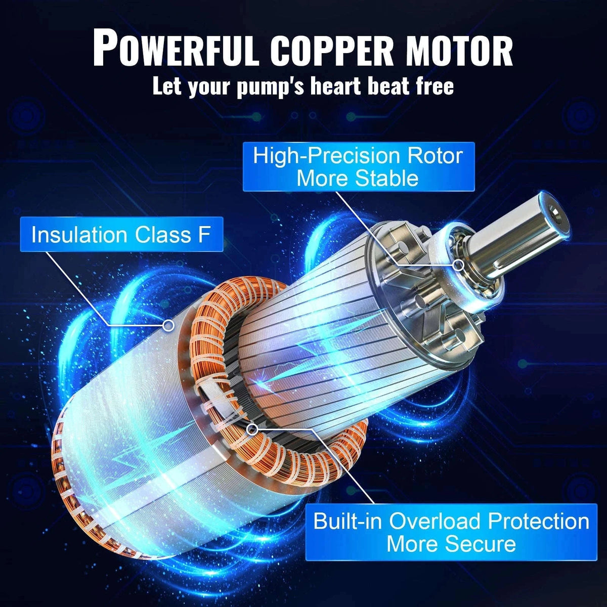 Deep Well Submersible Pump Stainless Steel High Head-370W Outer Starter / EU / CZECH REPUBLIC