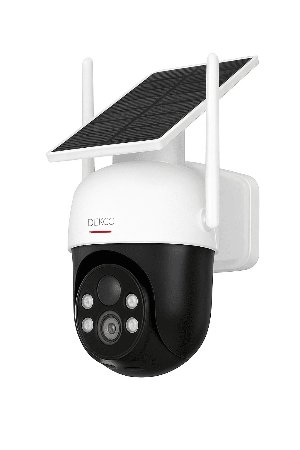 DEKCO 3MP Solar WiFi Outdoor Security Camera with PTZ-solar camera / United States