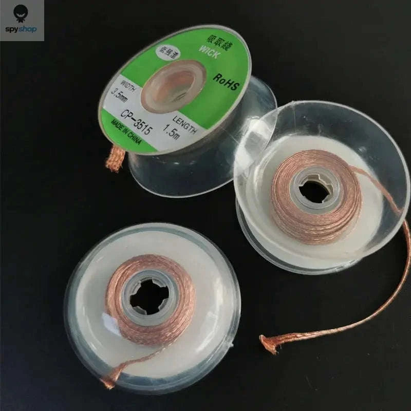 Desoldering Braid Wick Tool – Fast, Clean Solder Removal for PCB Repair-3.5mm 3m