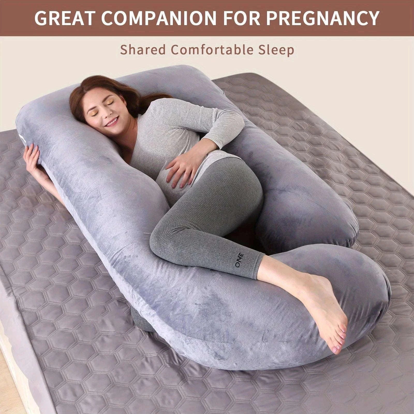 Detachable G-Shaped Maternity Support Pillow-G TYPE / United States