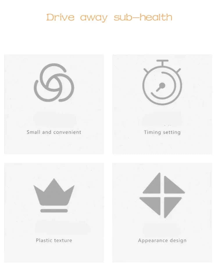 Detox Ionic Foot Spa Bath Machine for Deep Relaxation-Without Basin / EU Plug