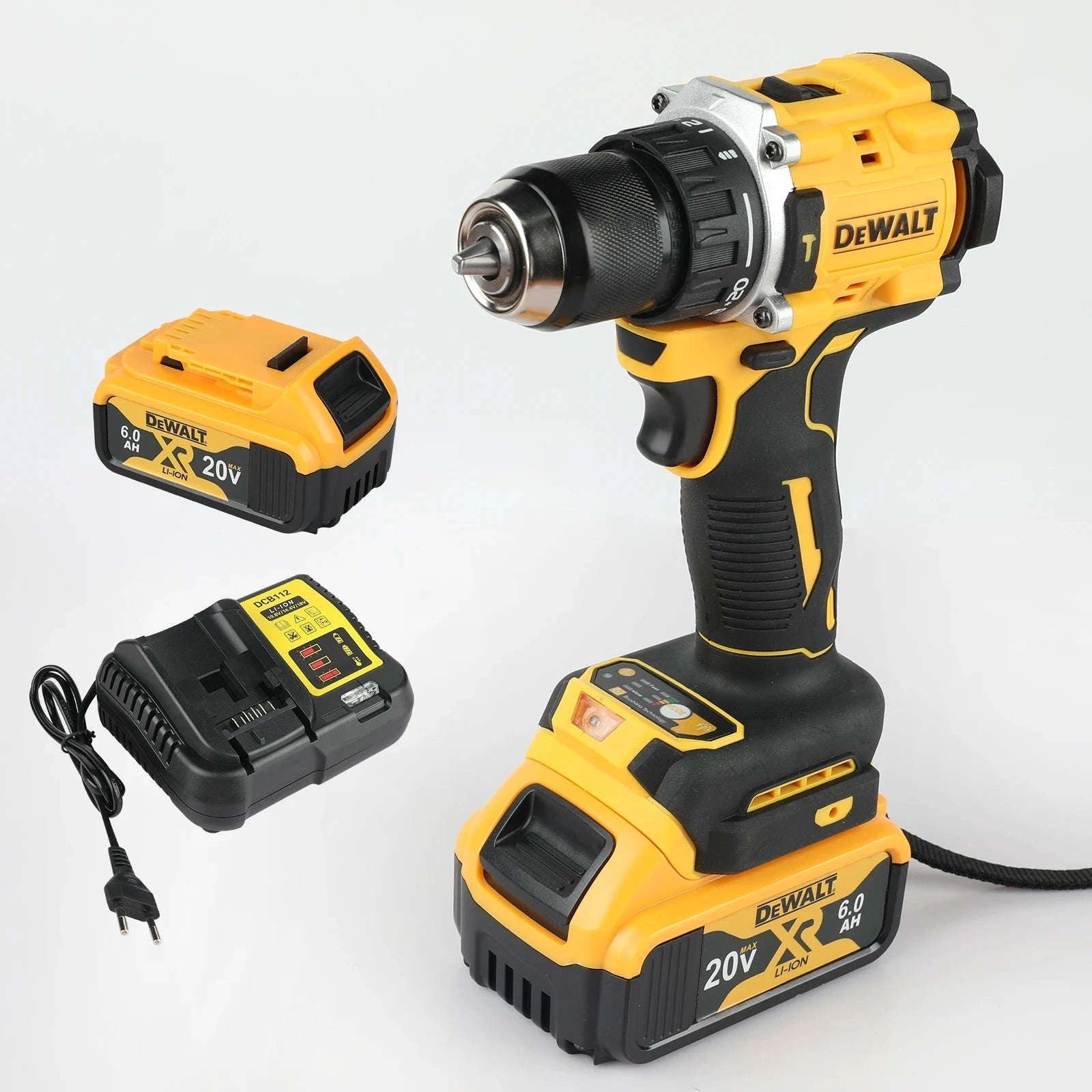 DEWALT 20V Brushless Impact Drill DCD805-1battery 1charger us