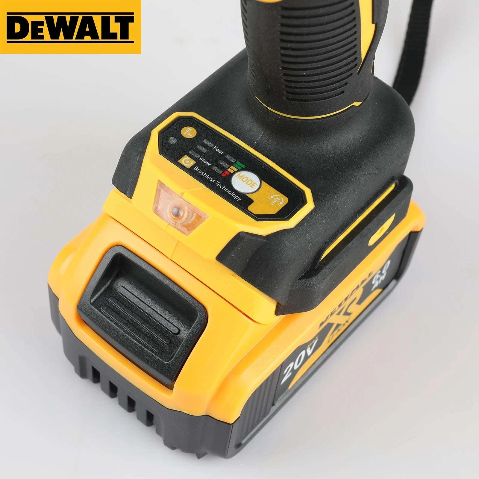 DEWALT 20V Brushless Impact Drill DCD805-1battery 1charger us