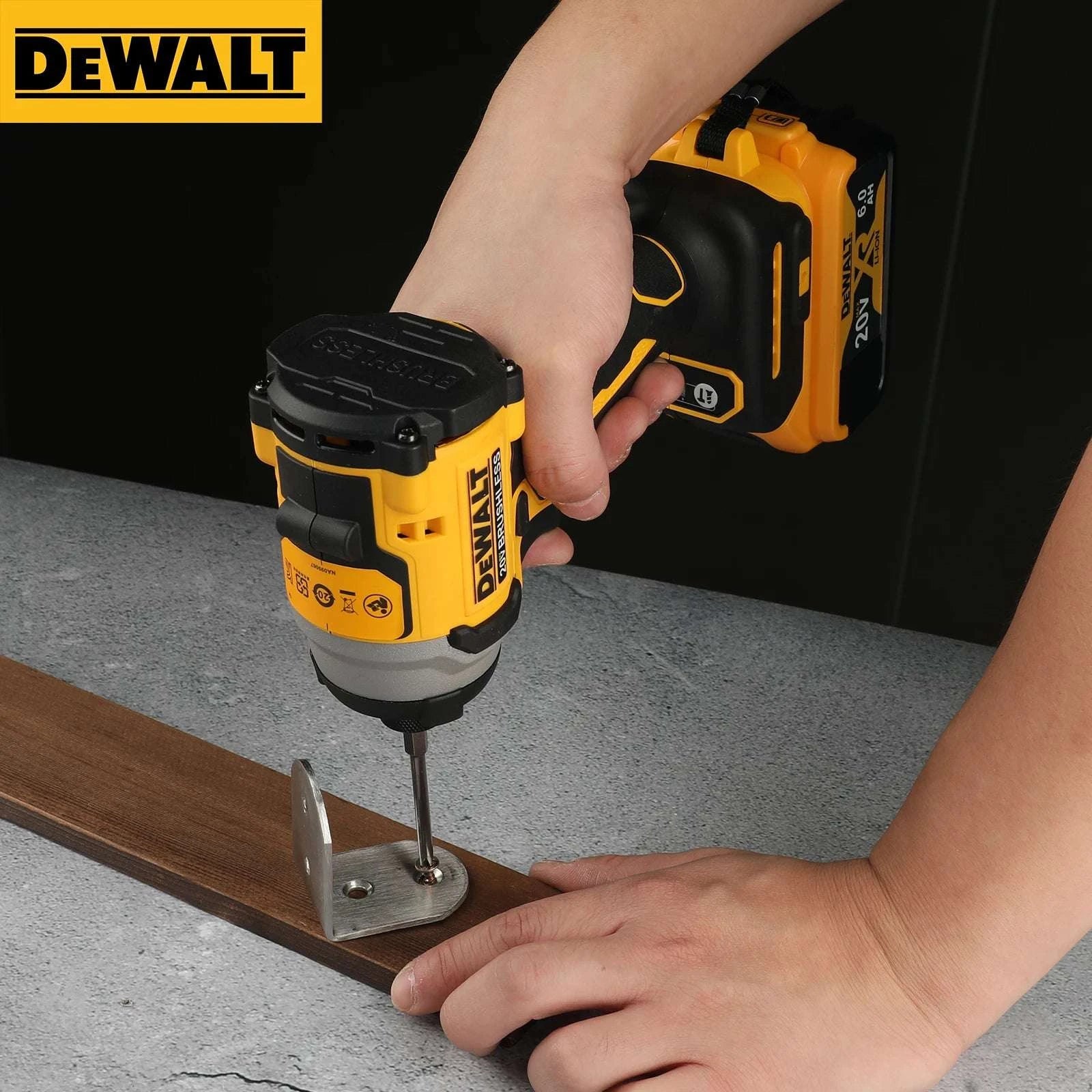 DEWALT 20V Cordless Impact Driver 3-Speed High-Torque Tool-Naked Tool