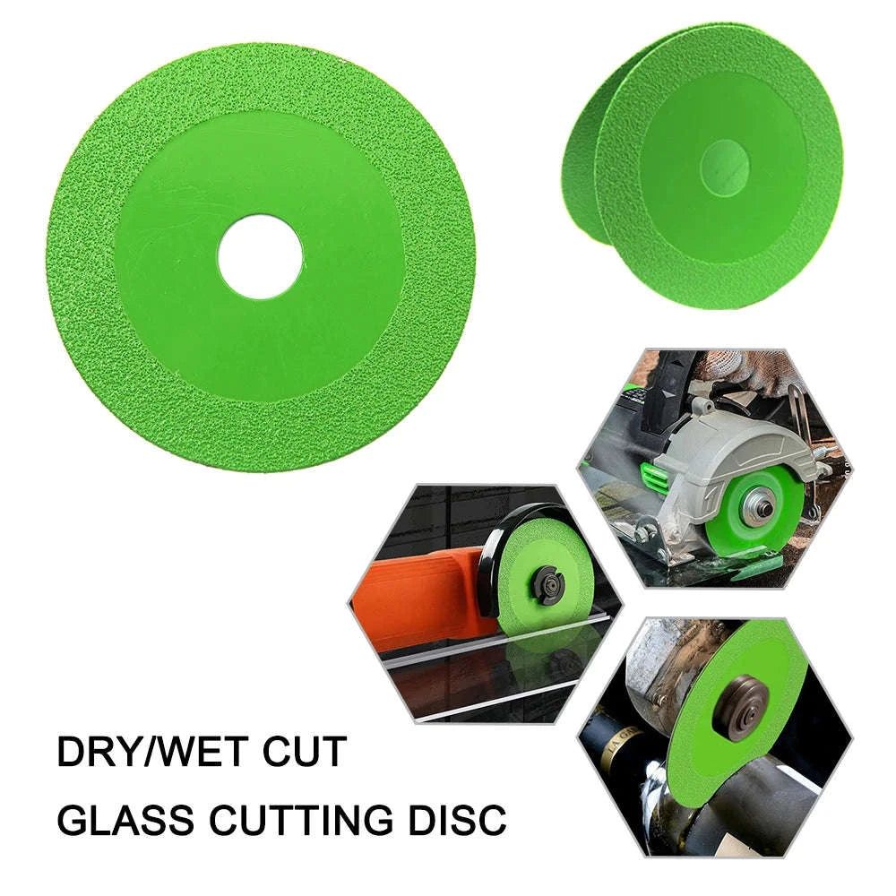 Diamond Green Brazing Blade Ultra‑Thin Cutting Tool-1pc green