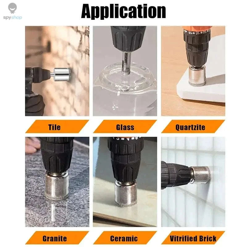 Diamond Hole Saw Kit with Adjustable Suction Guide-1pc