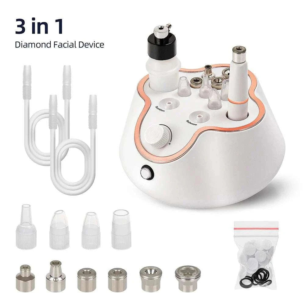 Diamond Microdermabrasion Machine for Deep Facial Exfoliation-US PLUG (100-110V)