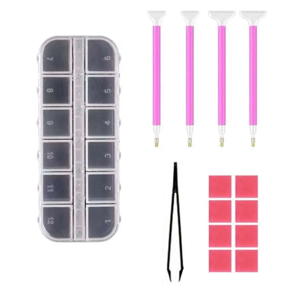 Diamond Painting Tools Set for Precise 5D Crafting-B / france