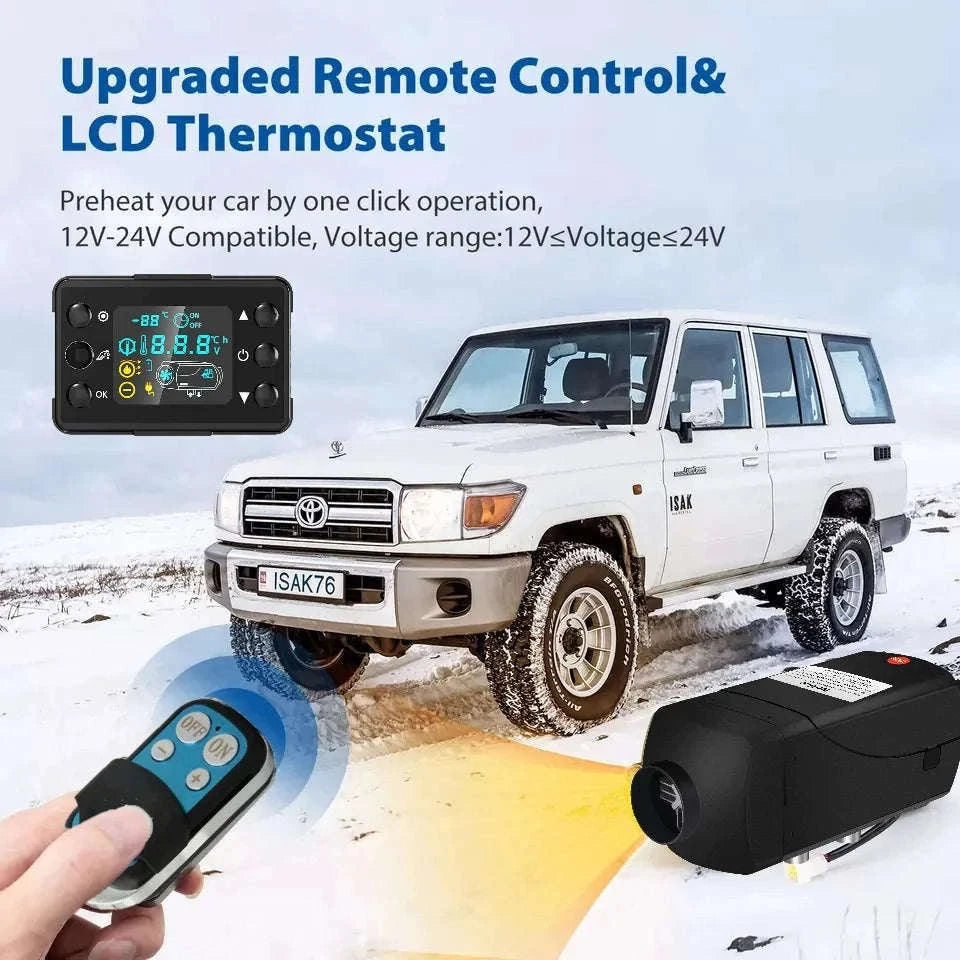 Diesel Parking Heater 12V 8000W with Muffler for Vehicles-5kw split heater / CZECH REPUBLIC