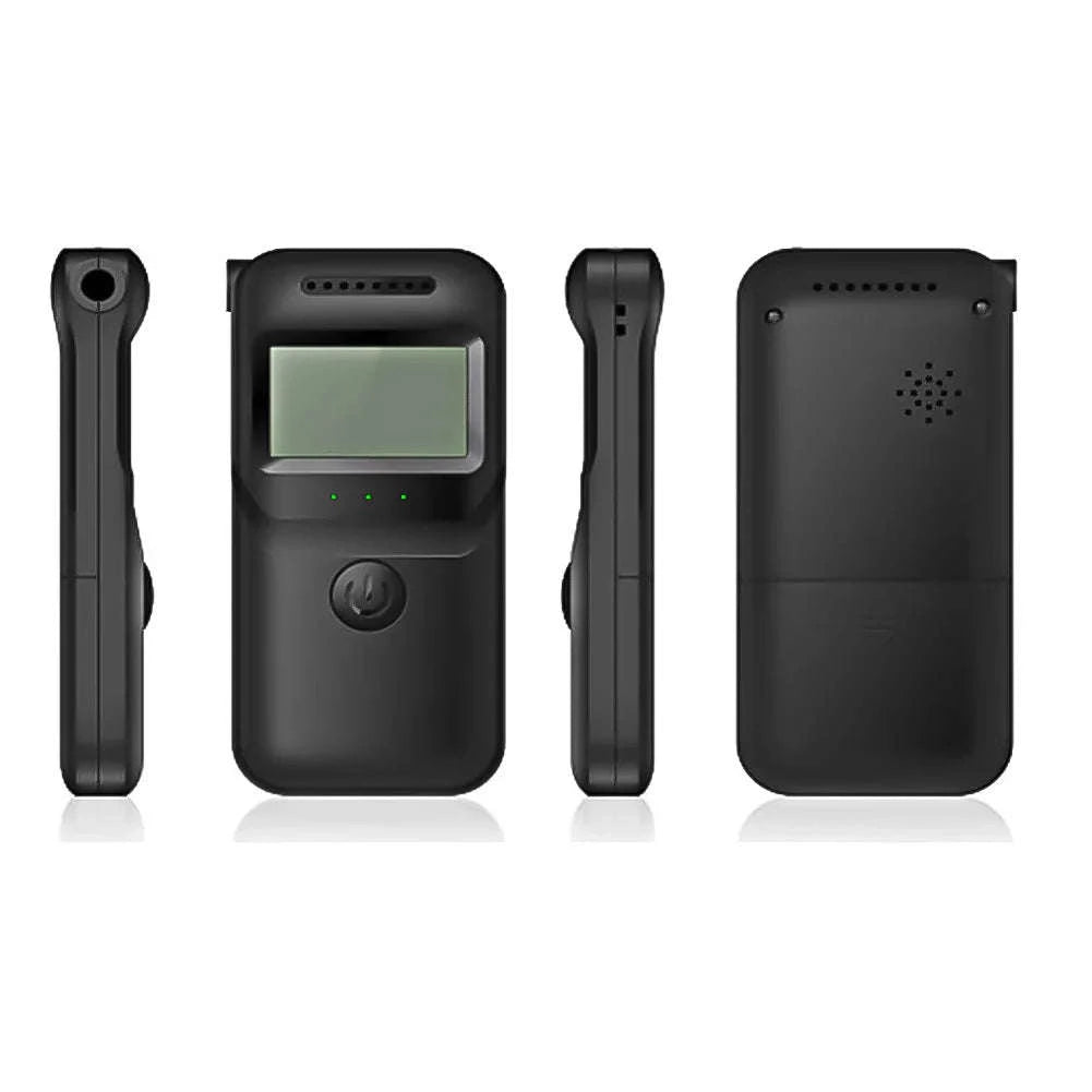 Digital Alcohol Breath Tester with LCD Display & 5 Mouthpieces-United States