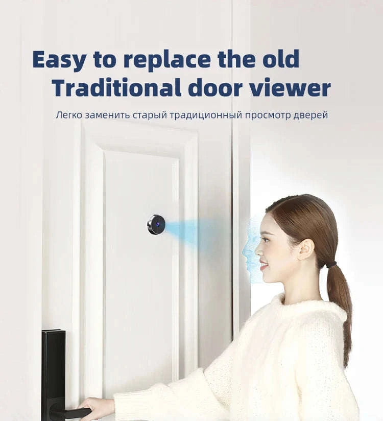 Digital Door Peephole Camera with 3.5" LCD Screen-CZECH REPUBLIC / 40-100mm